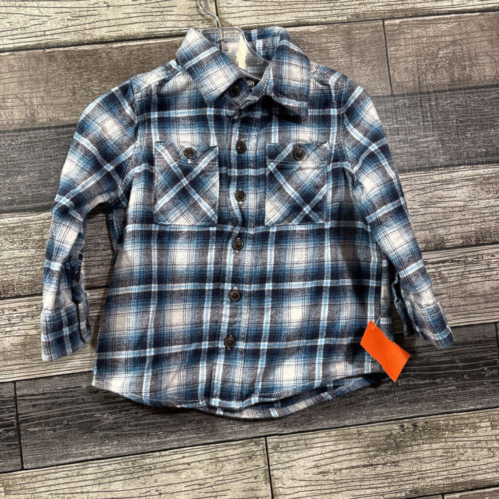 OSHKOSH LS BUTTON DOWN FLANNEL SHIRT 2