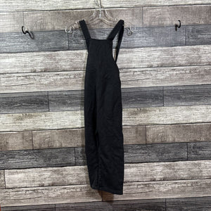 NORDSTROM ORGANIC COTTON BLACK OVERALLS 2