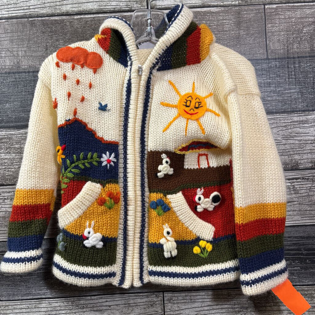 GRUPO PERU EMBROIDERED HOODED JACKET 2