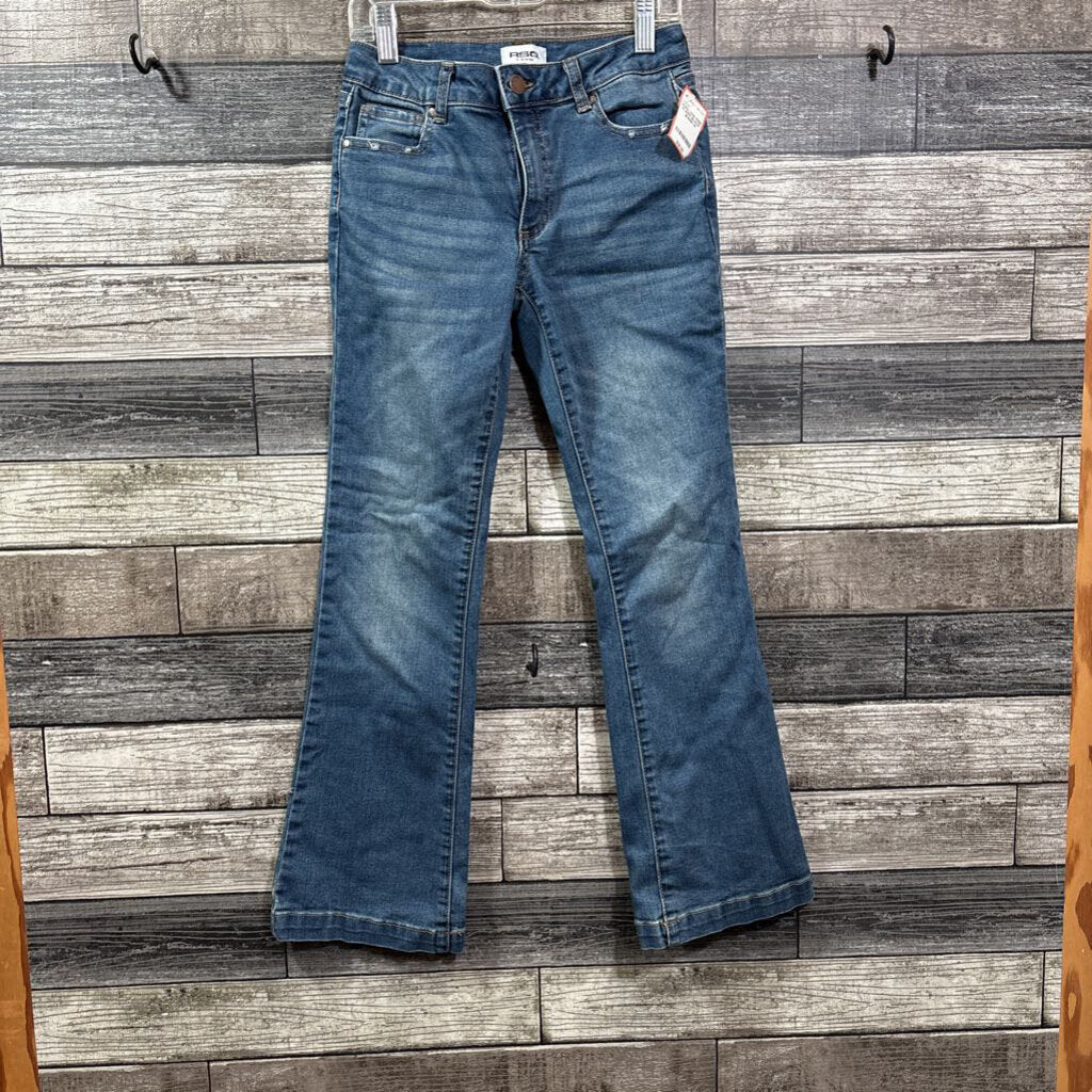 RSQ LOW RISE FLARE BLACK JEANS 10