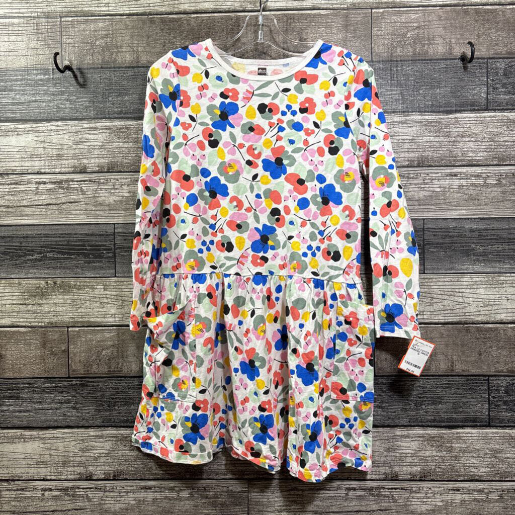 TEA LS COTTON PRINTED DRESS 10