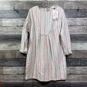 NWT ZARA LS STRIPED DRESS 10