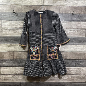 ZARA LS EMBROIDERED DRESS 10