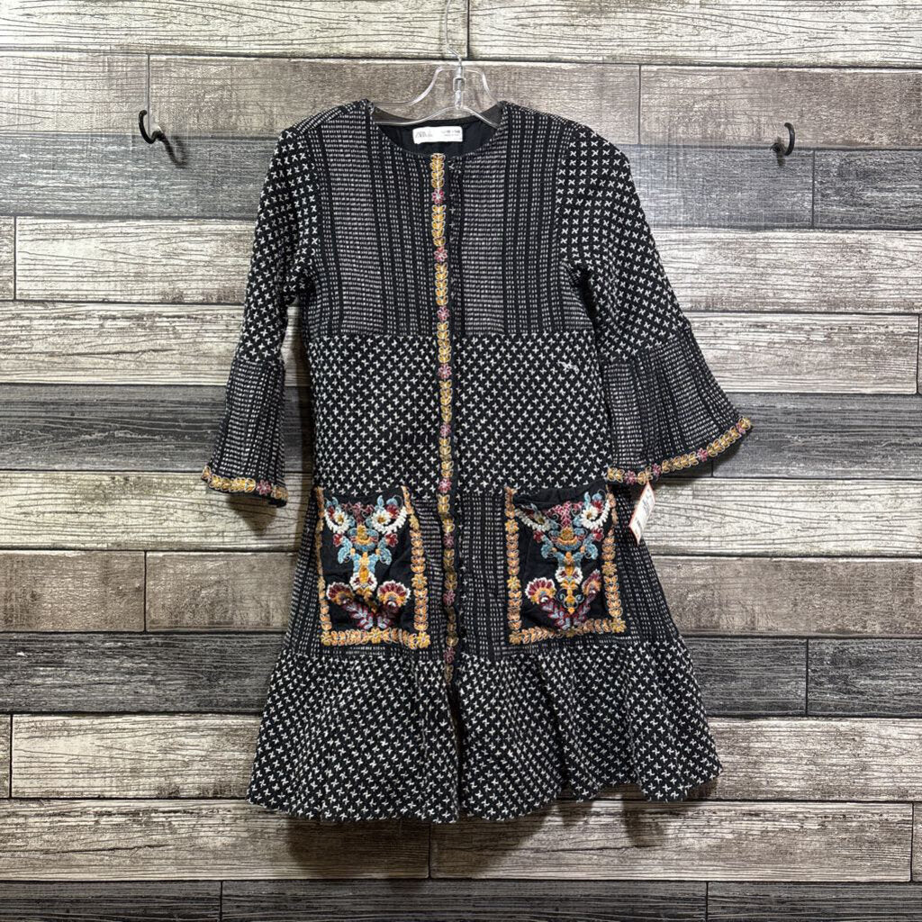 ZARA LS EMBROIDERED DRESS 10