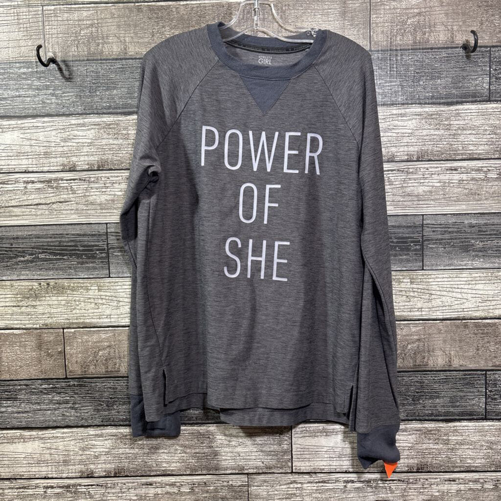 ATHLETA GIRL LS GRAPHIC SHIRT 14