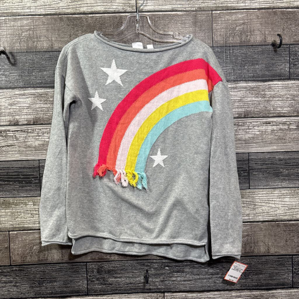 GAP COTTON RAINBOW SWEATER 10/12