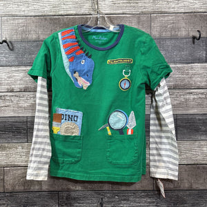 MINI BODEN LS APPLIQUE T-SHIRT 9/10