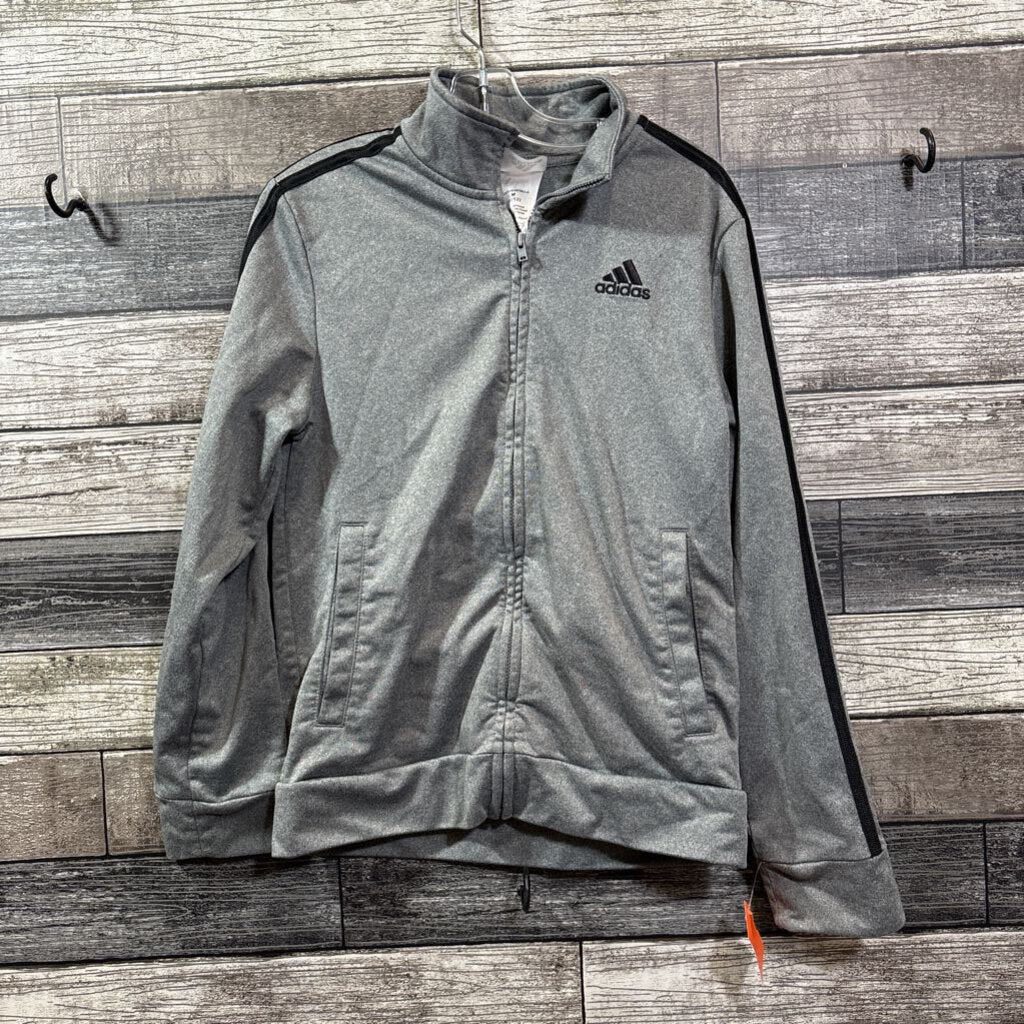 ADIDAS BLACK THREE STRIPES JACKET 10