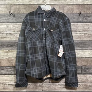 NWT EDDIE BAUER SHERPA LINED SHACKET 14