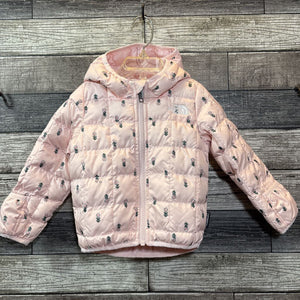 NORTH FACE HOODED THERMOBALL PUFFER JACKET 6- 12 MO