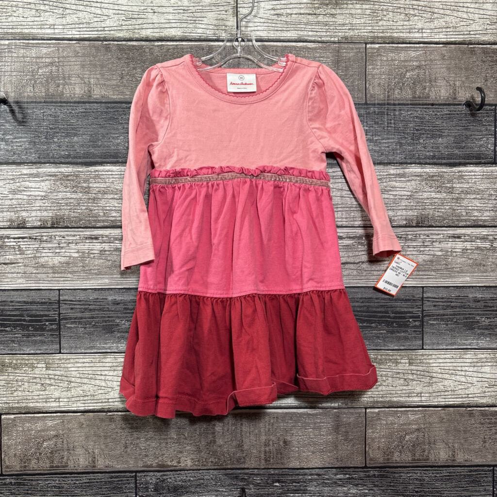 HANNA LS TIERED COTTON DRESS 80 / 18-24 MO