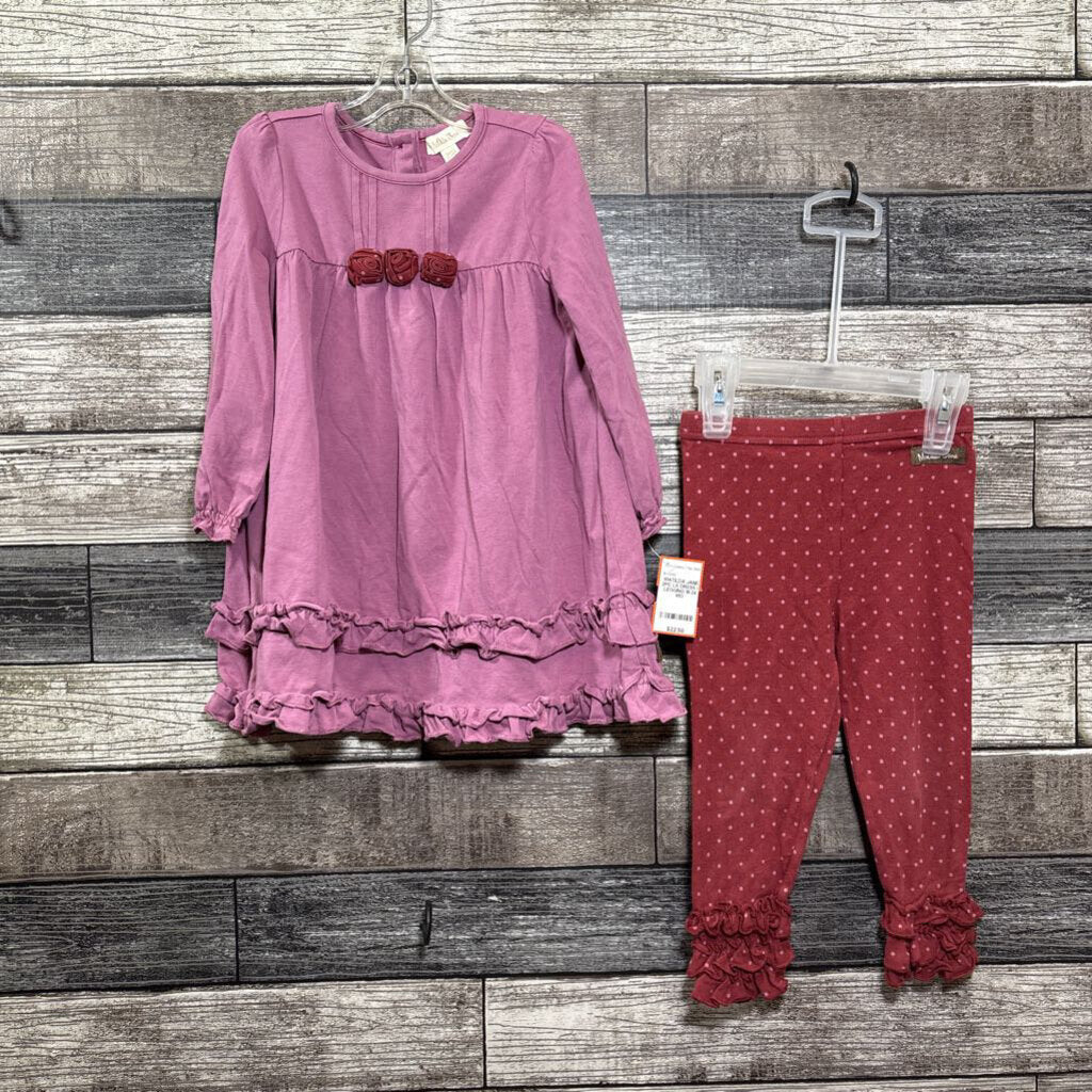 MATILDA JANE 2PC LS DRESS + LEGGING 18-24 MO