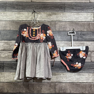 MATILDA JANE 2PC LS DRESS + BLOOMERS 18-24 MO