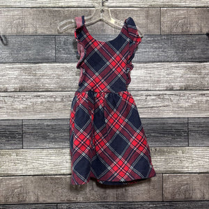 JANIE & JACK PLAID JUMPER DRESS 18-24 MO