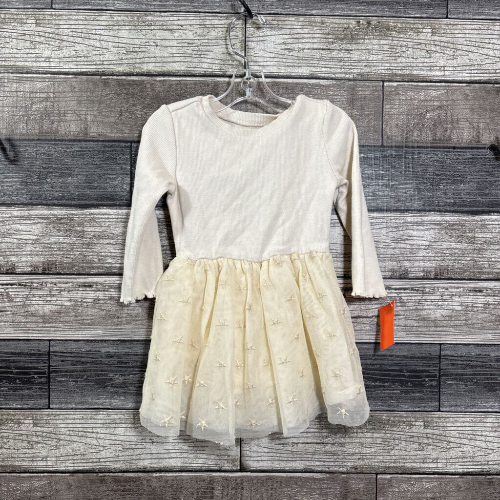 GYMBOREE LS TULEE SKIRT DRESS 12-18 MO