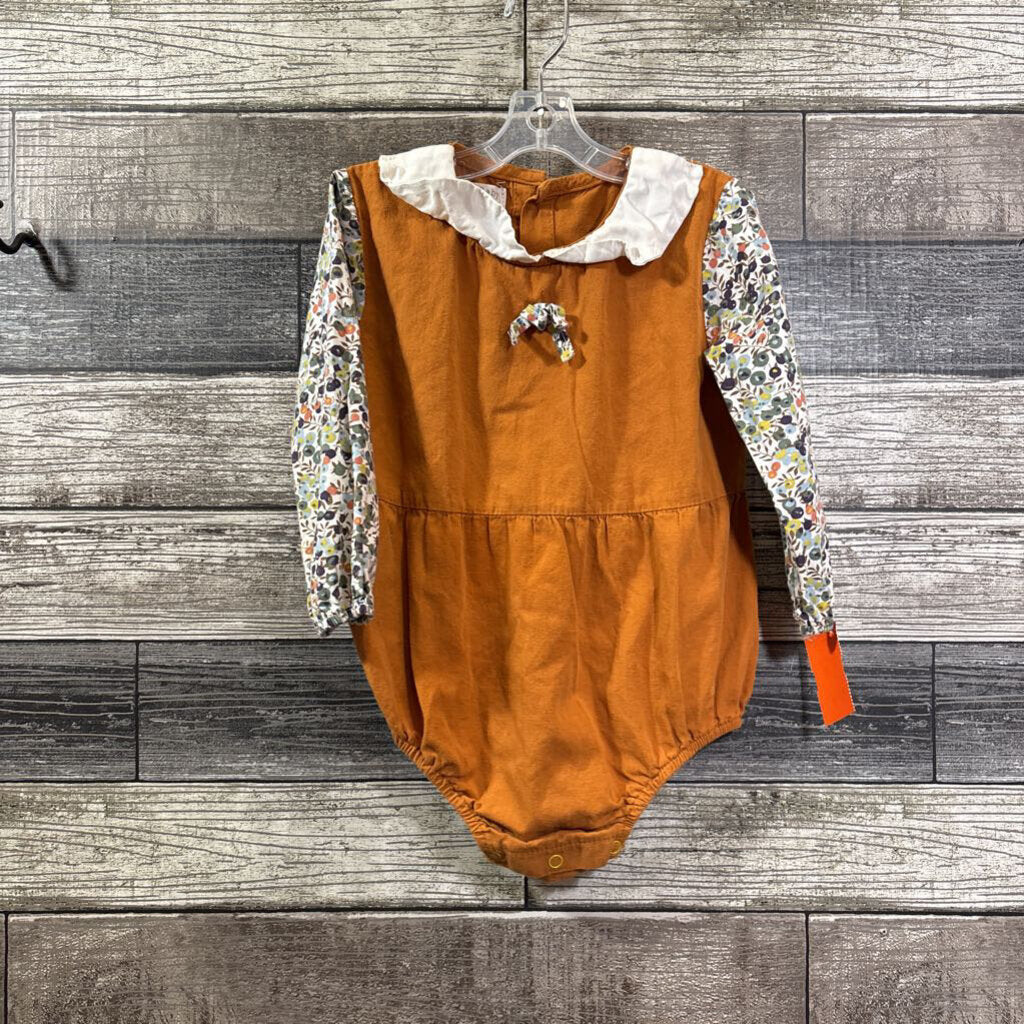 KIDS + BABY LS SHORT ROMPER 18-24 MO