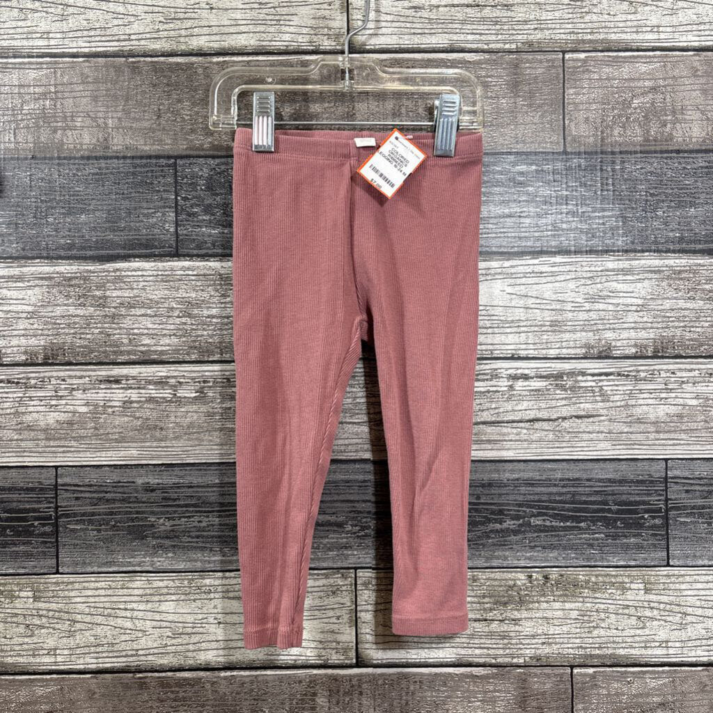 COLORED ORGANICS RIBBEED LEGGING 18-24 MO