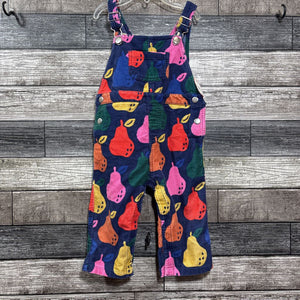 HANNA CORDUROY PEAR OVERALLS 80 /18-24 MO