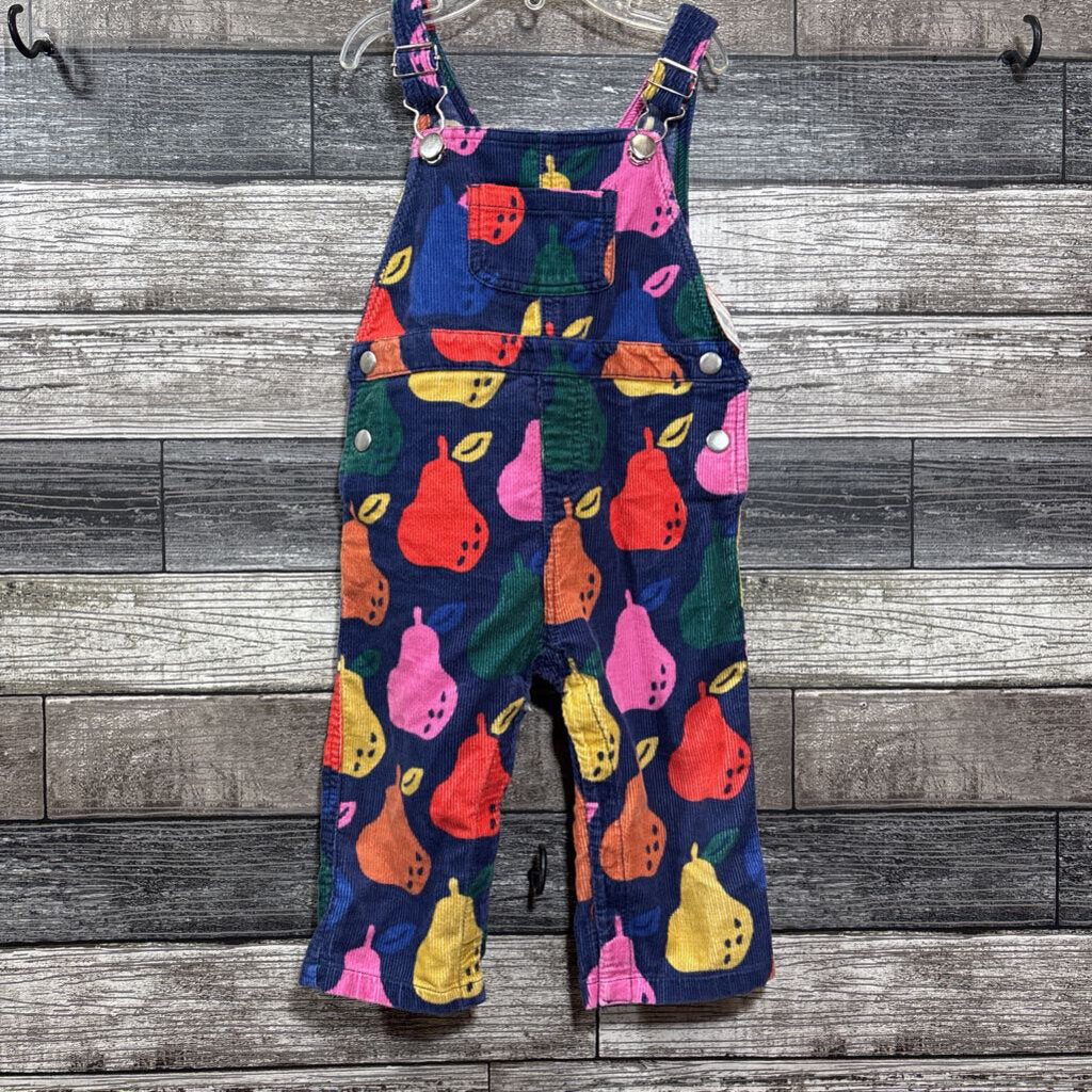 HANNA CORDUROY PEAR OVERALLS 80 /18-24 MO