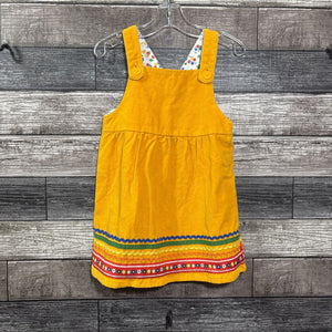 LITTLE BIRD CORDUROY RIC RAC OVERALL DRESS 18-24 MO