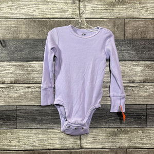 H&M ORGANIC RIBBED BODYSUIT 12-18 MO