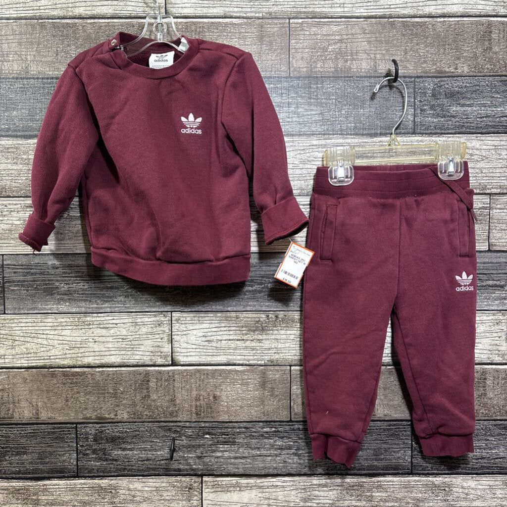 ADIDAS 2PC SWEAT SET 18 MO