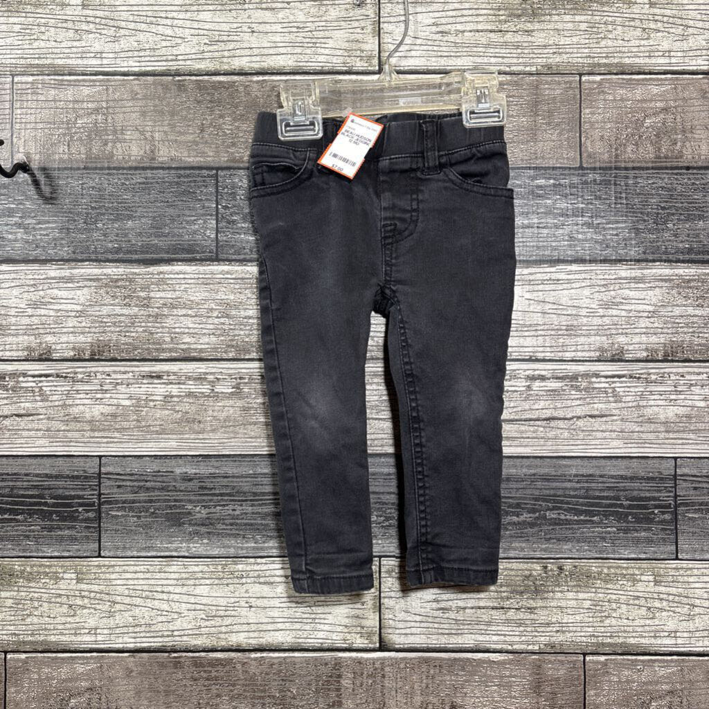 BEAU HUDSON BLACK JEGGING 12 MO