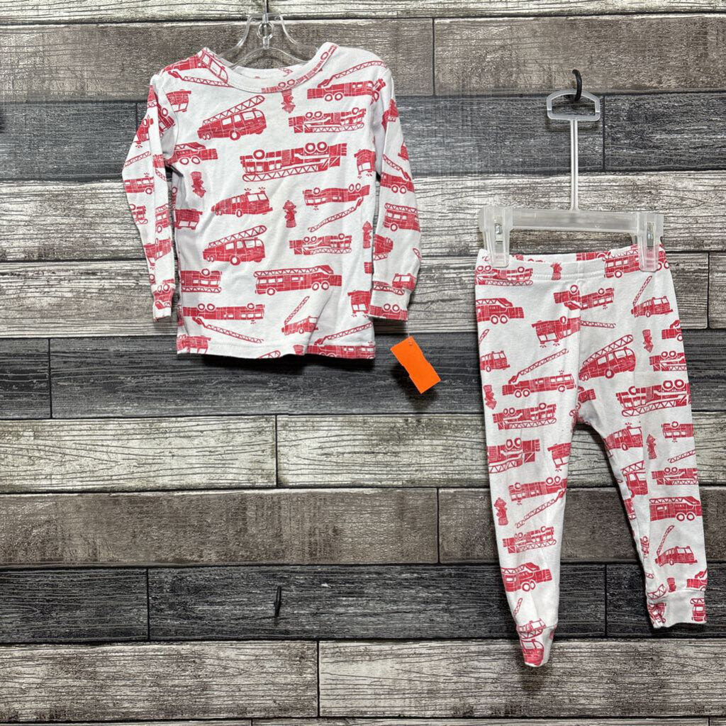 GAP ORGANIC COTTON 2PC PJ 18-24 MO