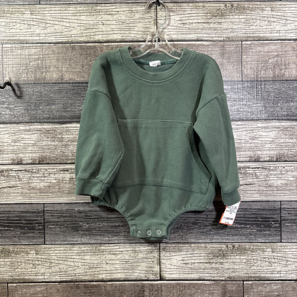 LITTLE ONE SHOP LS WAFFLE WEAVE BODYSUIT 18-24 MO