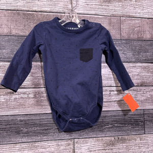 RESERVED ORGANIC COTTON BODYSUIT 12-18 MO