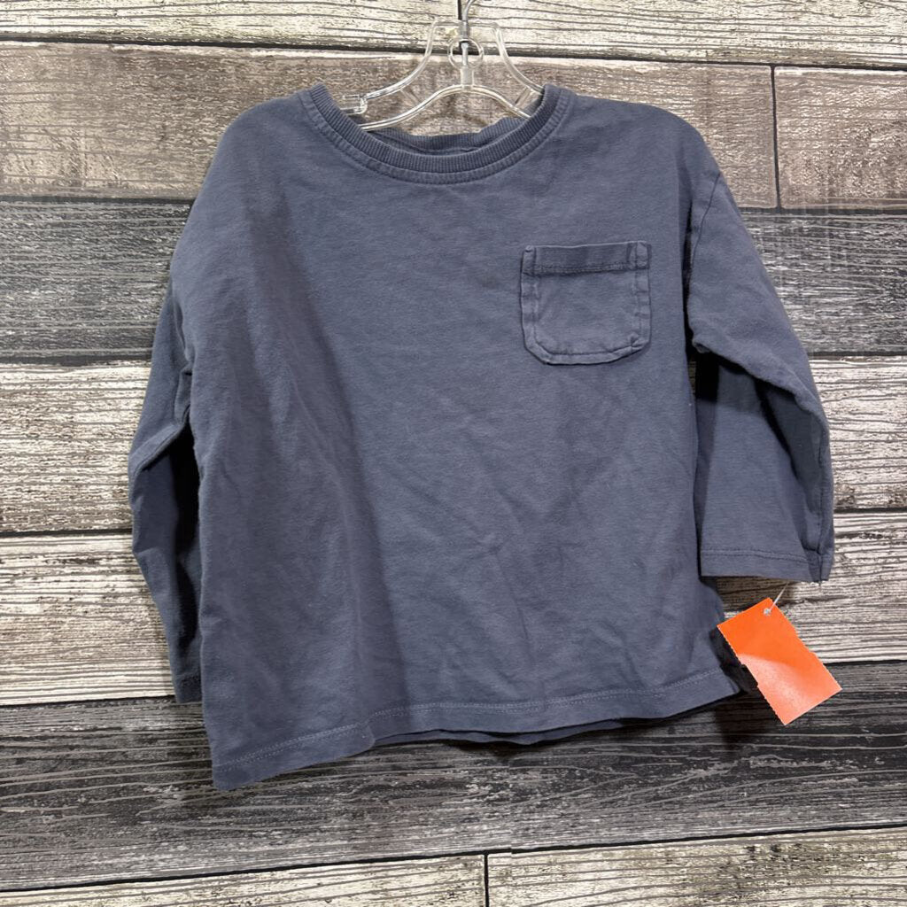 ZARA LS POCKET T-SHIRT 18-24 MO