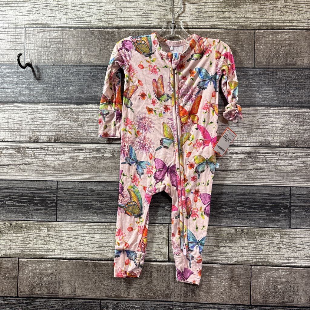 POSH PEANUT BAMBOO PJ 3-6 MO