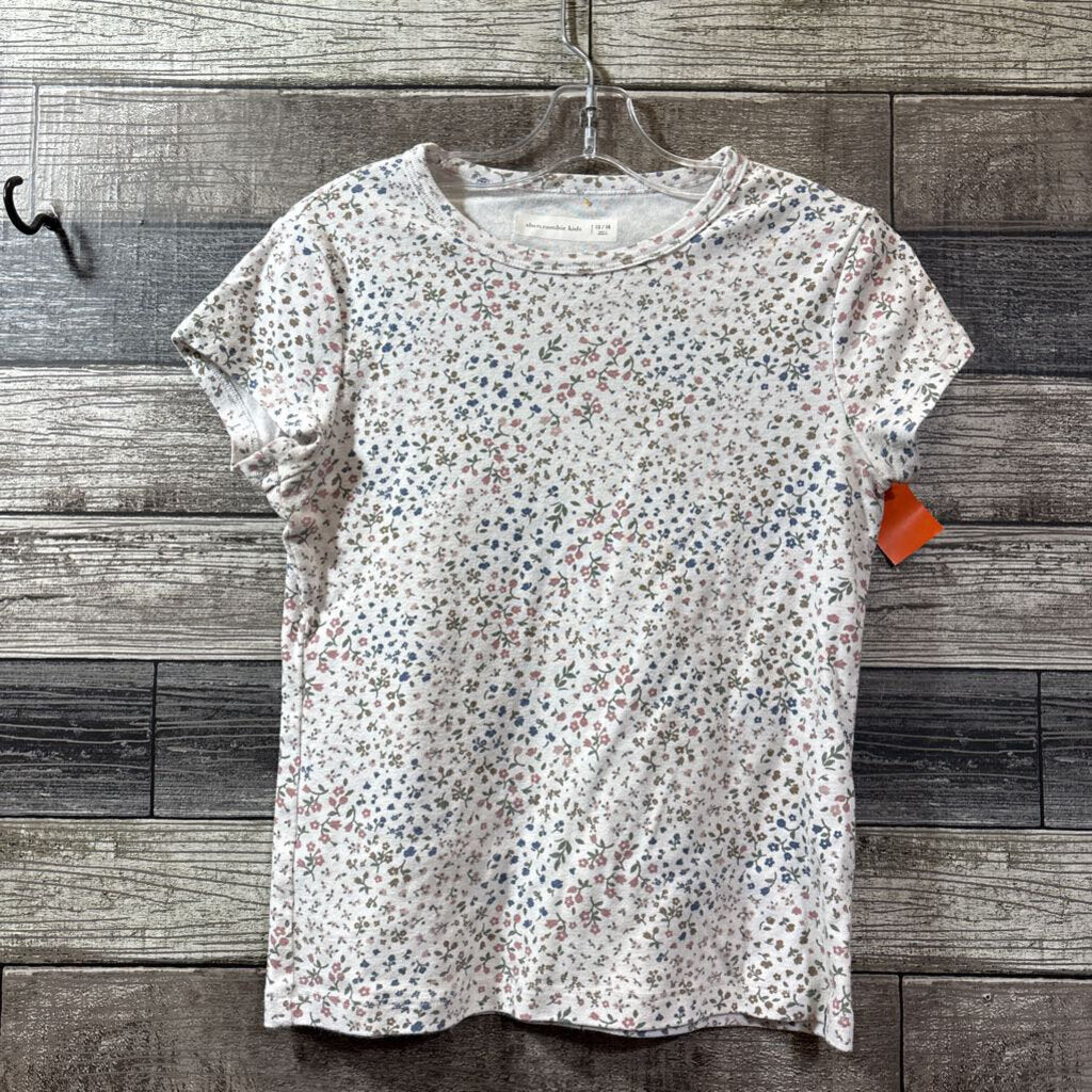 ABERCROMBIE SS FLORAL T-SHIRT 13/14