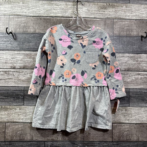 TEA LS FLORAL COTTON DRESS 4