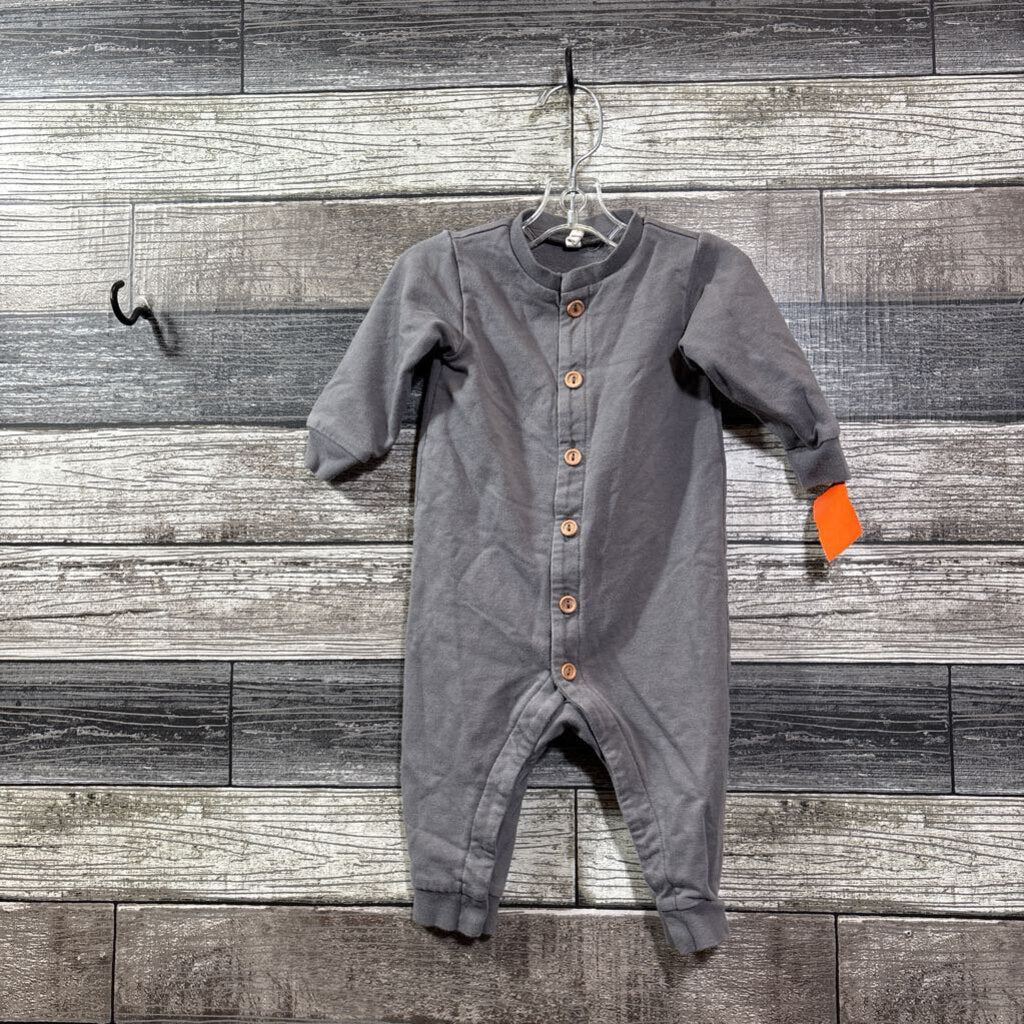 QUINCY MAE LS ROMPER 3-6 MO