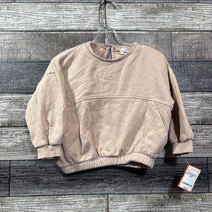 ZARA BOXY SWEATSHIRT 9-12 MO
