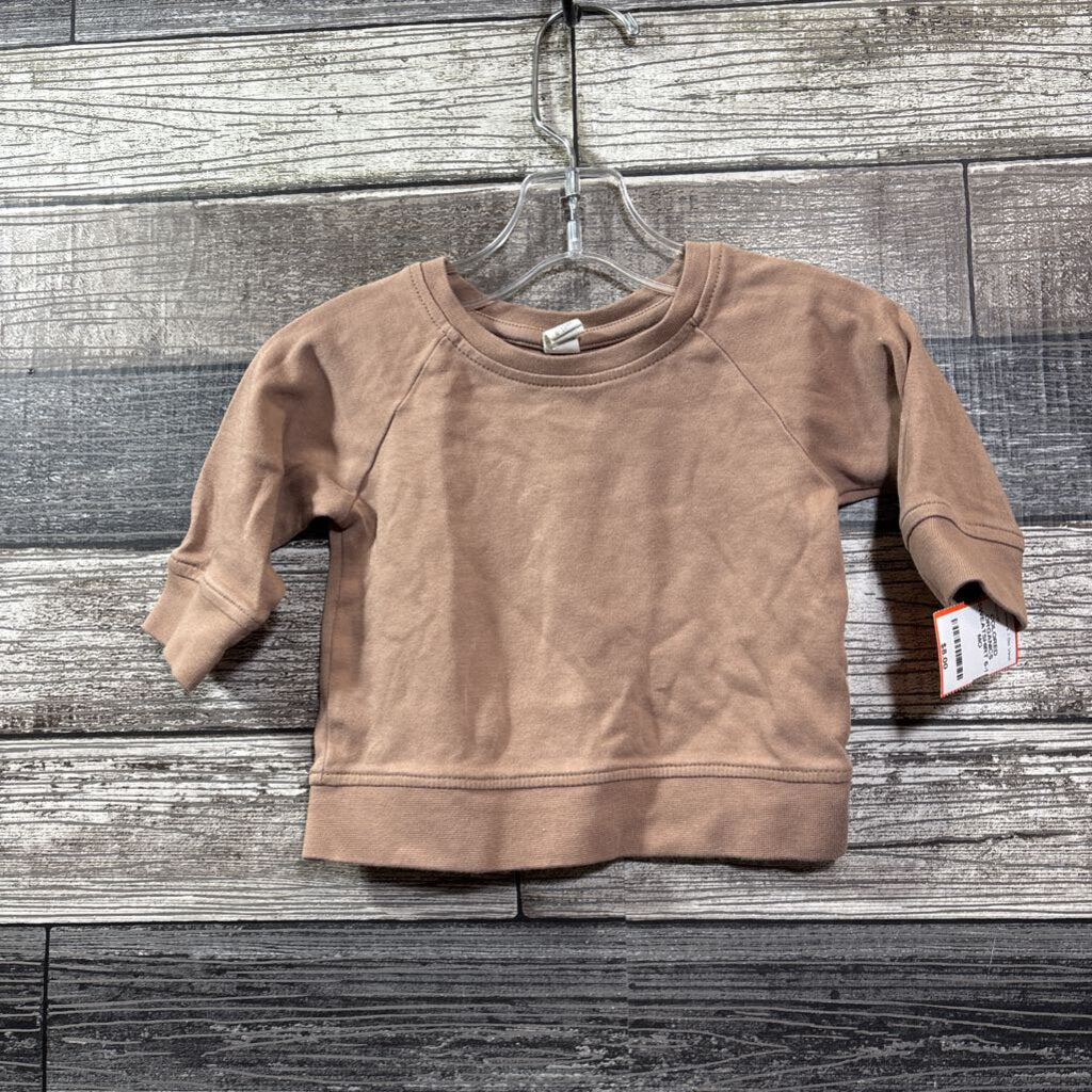 COLORED ORGANICS SWEATSHIRT 6-12 MO