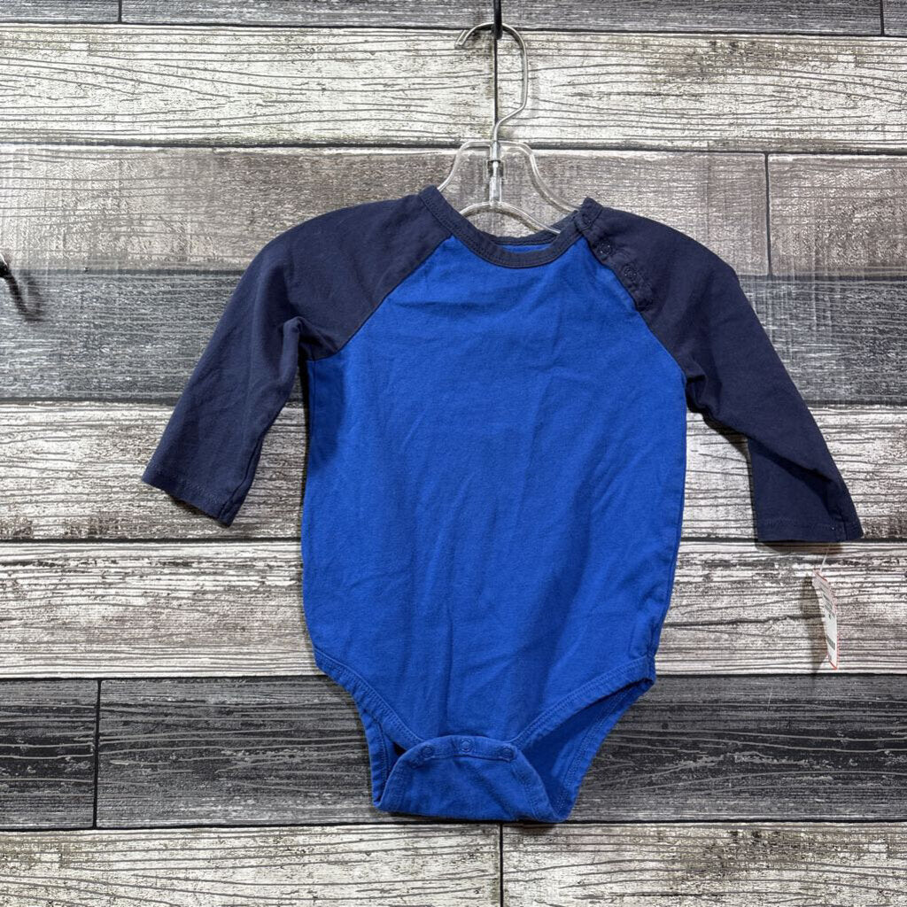 PRIMARY LS COTTON BODYSUIT 9-12 MO