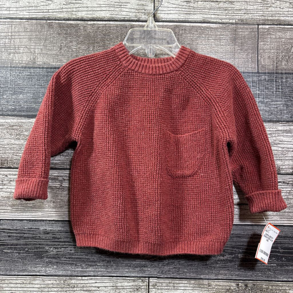 ZARA BOXY SWEATER 9-12 MO