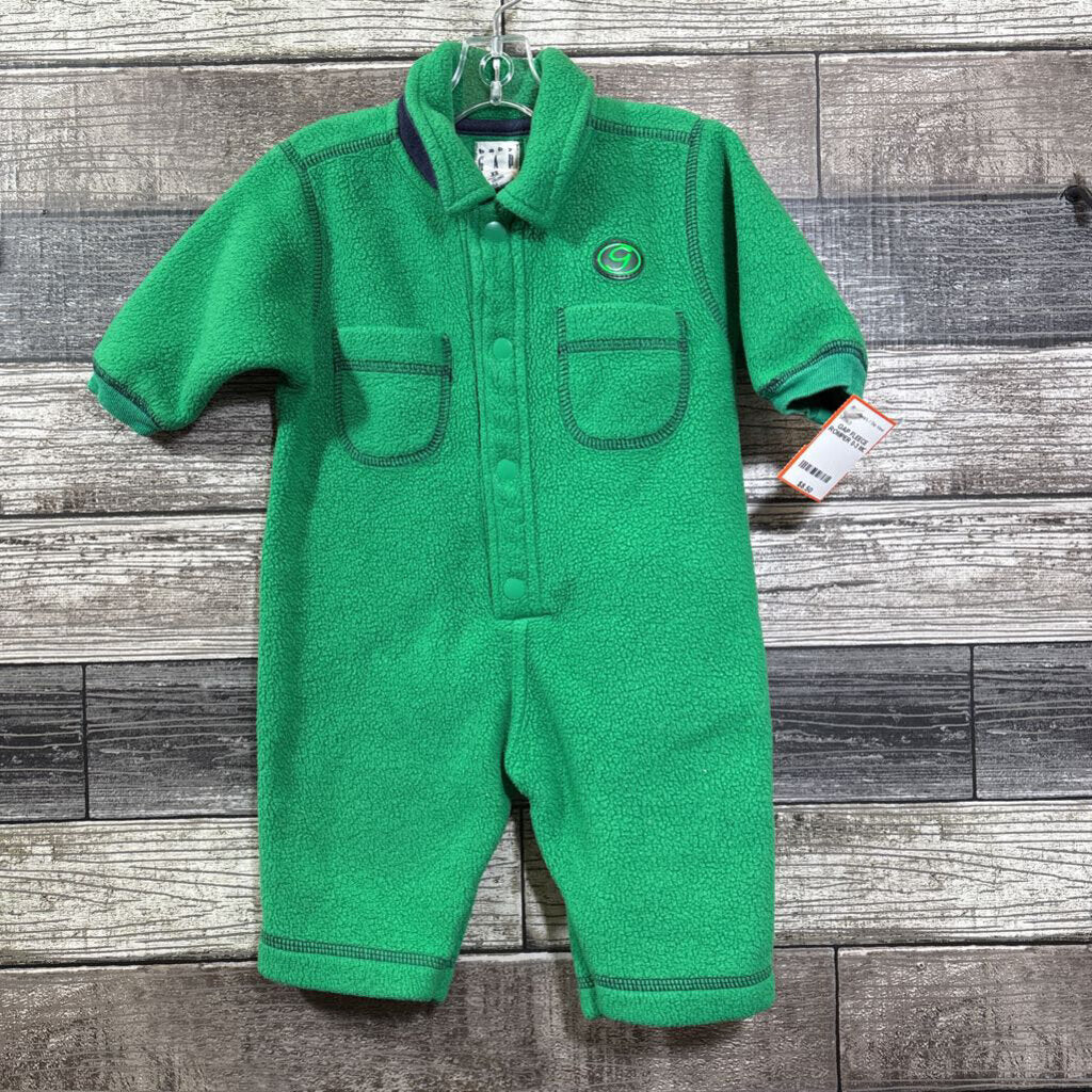 GAP FLEECE ROMPER 0-3 MO