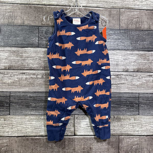 HANNA COTTON FOX OVERALLS 60 / 3-6