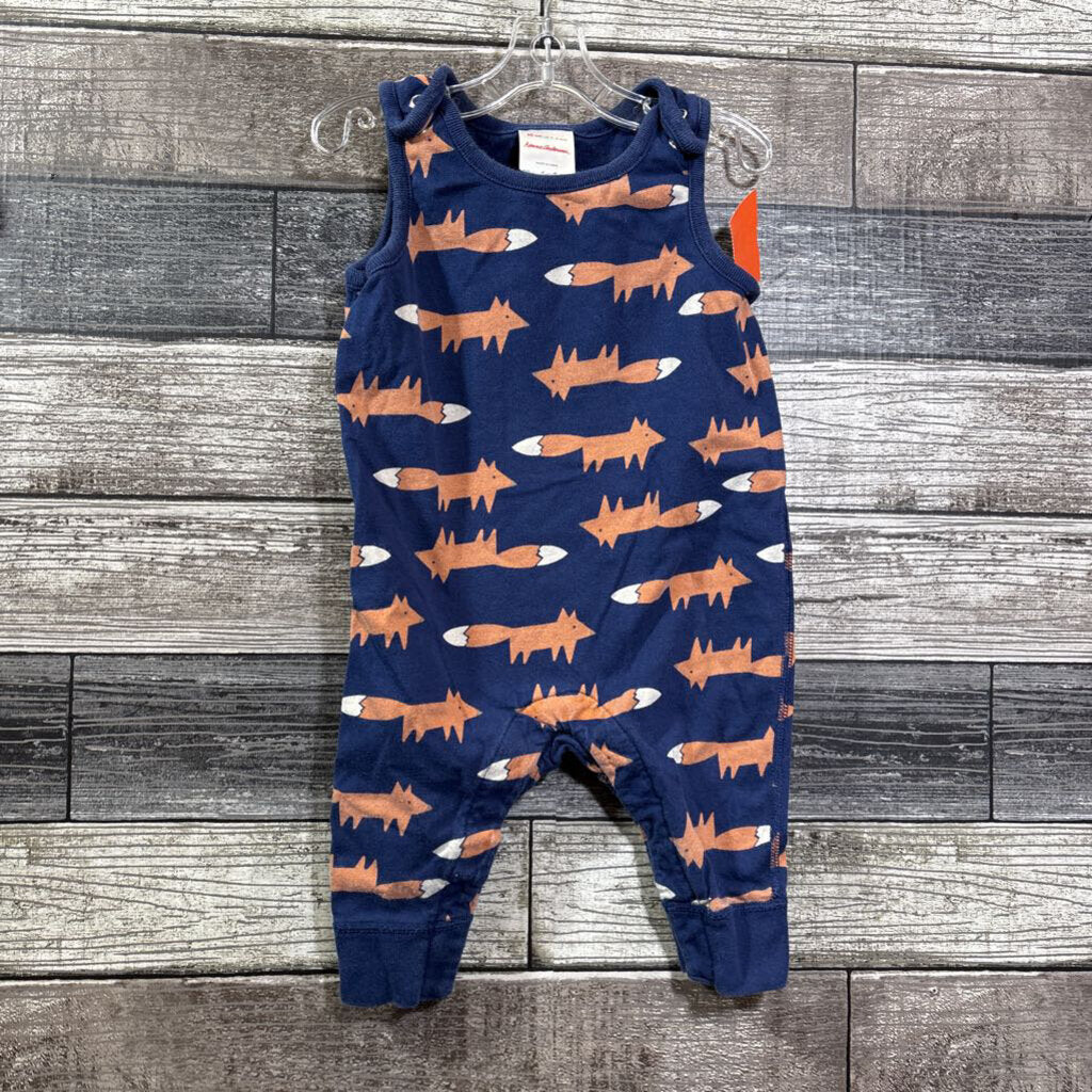 HANNA COTTON FOX OVERALLS 60 / 3-6