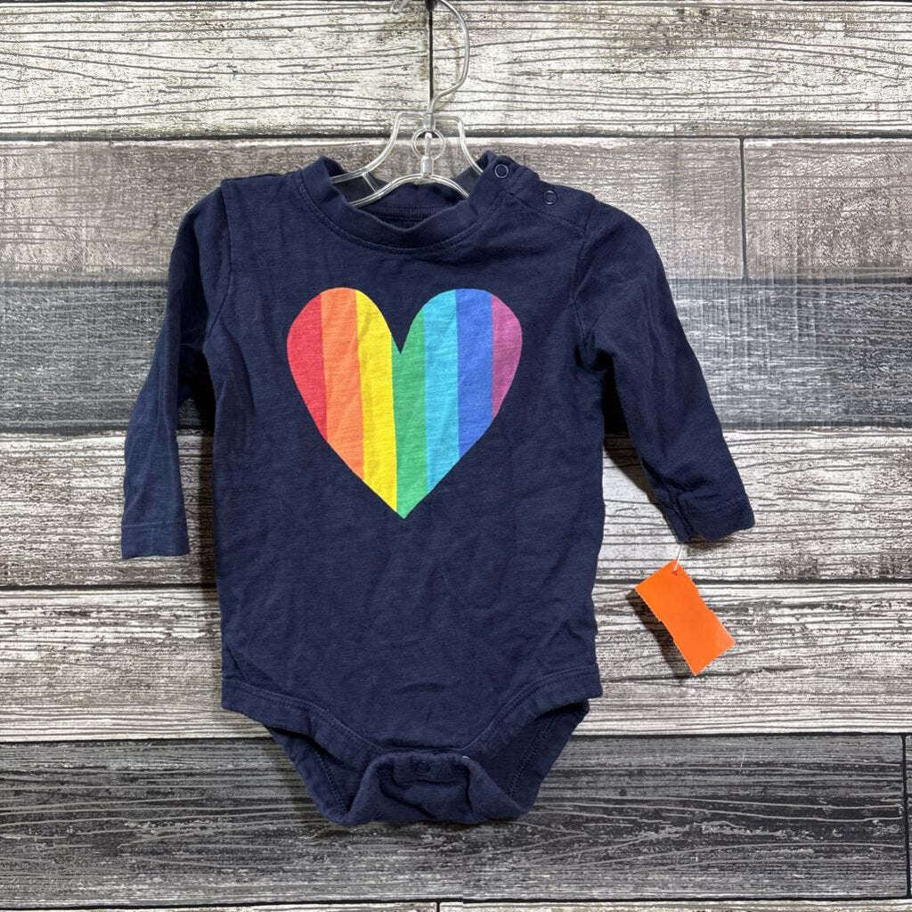 PRIMARY LS BODYSUIT 3-6 MO