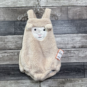 MINI BODEN SHERPA BUBBLE ROMPER 3-6 MO