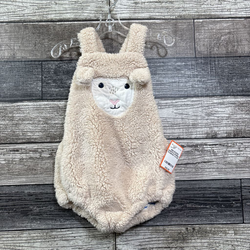 MINI BODEN SHERPA BUBBLE ROMPER 3-6 MO