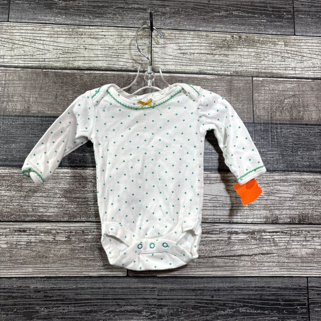 MINI BODEN LS COTTON BODYSUIT NEWBORN