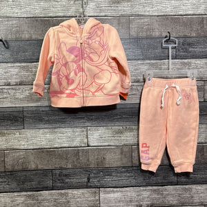 GAP DISNEY 2PC SWEATSET 6-12 MO