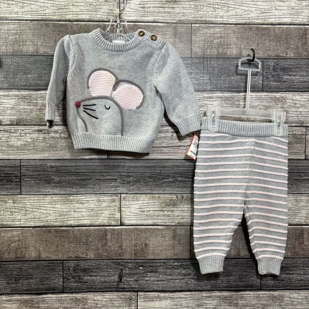 HANNA 2PC SWEATER + PANTS 70 / 6-12 MO