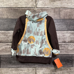 HANDMADE MOCK NECK POCKET SHIRT 12 MO