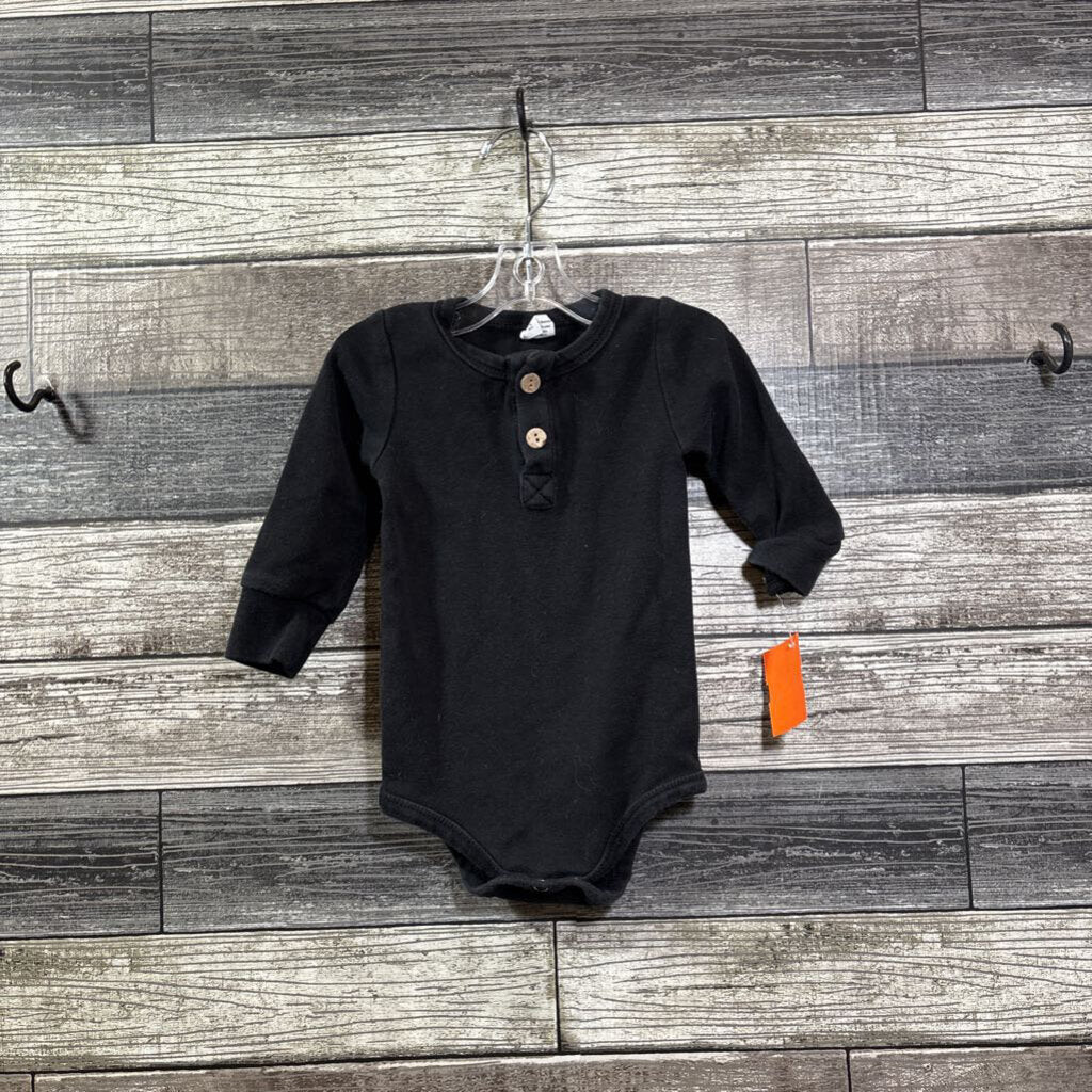 LITTLE ONE SHOP LS HENLEY BODYSUIT 12-18 MO